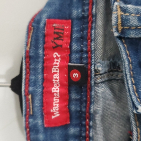 Women's Size 3. YMI Denim Stretch Jeans. - Picture 4 of 9